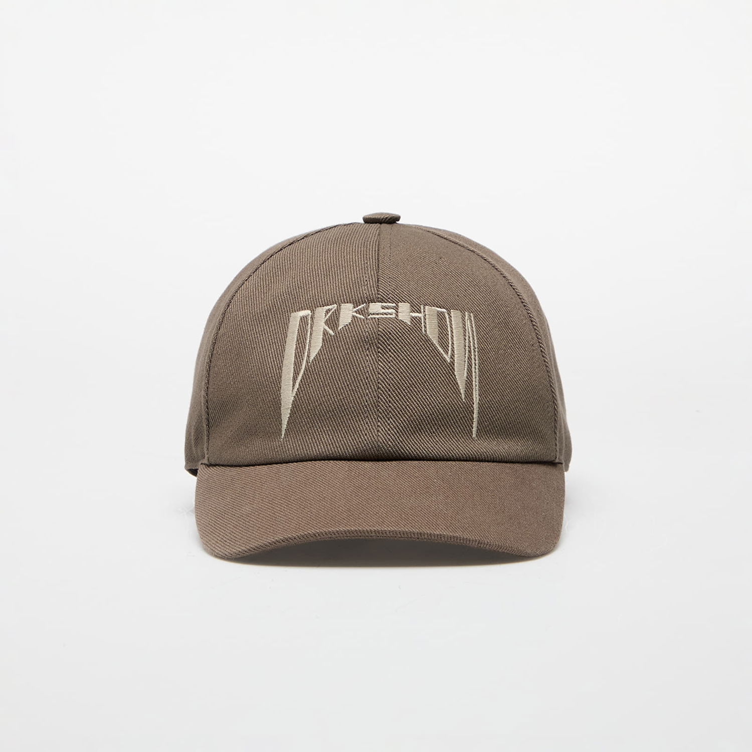 Šiltovka Rick Owens DRKSHDW Embroidered Denim Baseball Cap Dust/ Pearl Béžová | DA02D2478 DOEM10 3408, 0