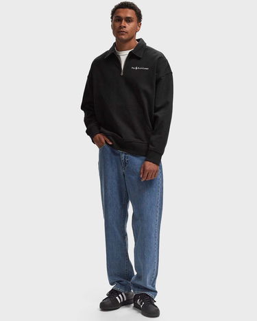 Tričko Polo by Ralph Lauren Polo Ralph Lauren LONG SLEEVE-SWEATSHIRT men Half-Zips black in size:XXL Čierna | 710952063001, 1