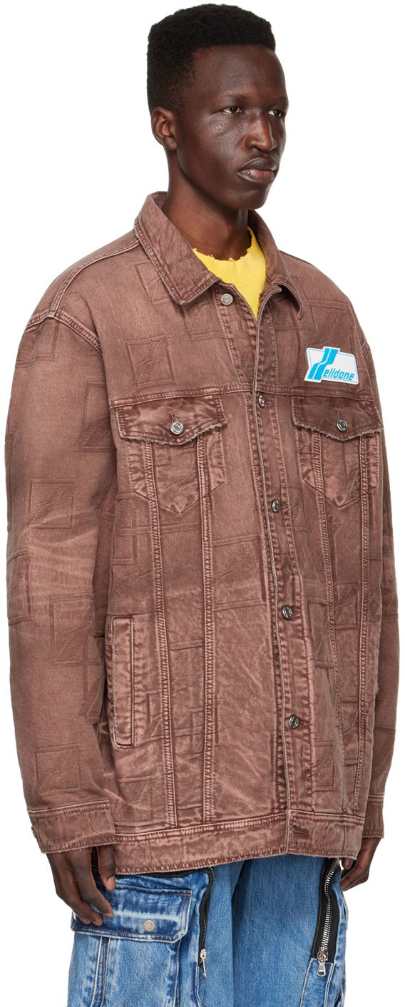 Bunda We11done We11done Denim Trucker Jacket Hnedá | WD-DJ1-22-366-U-BR, 1
