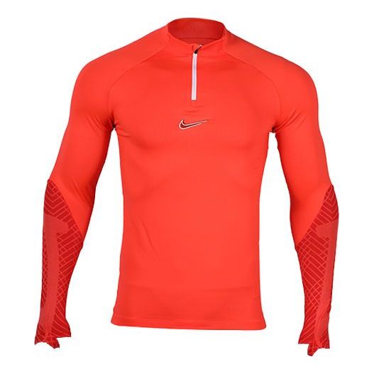 Sveter Nike Nike Soccer/Football Half-Zipper Stand Collar Long Sleeve Pullover Červená | DH8733-635, 0