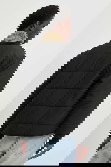 Bomber bunda Dickies GARDINER Quilted Bomber Jacket Sherpa Lined Čierna | DK0A4Z35, 2