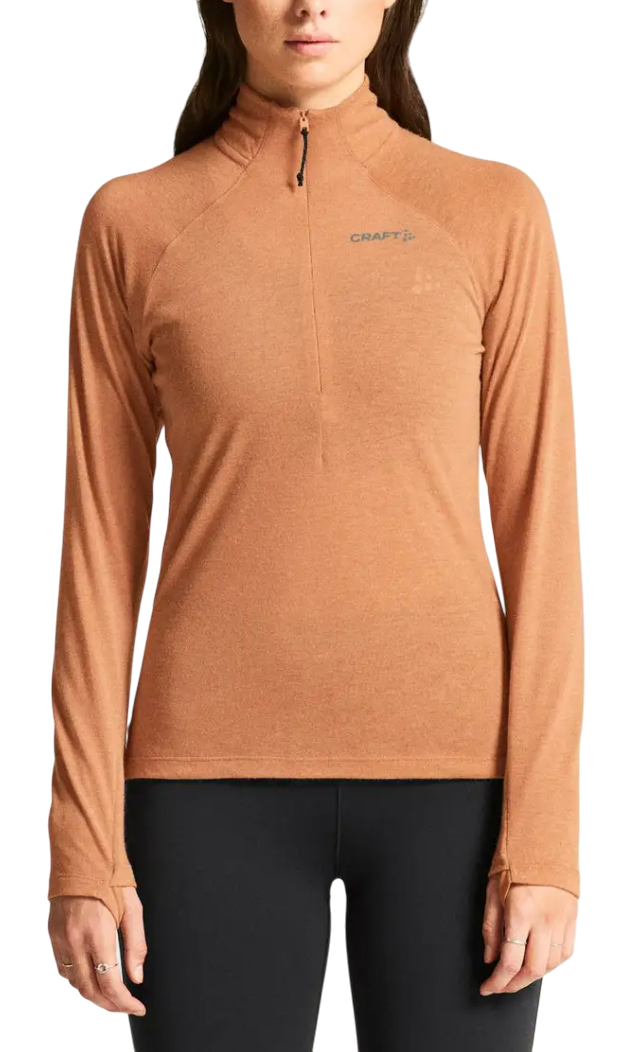 Tričko Craft Craft Advanced Subz Wool Long Sleeve T-Shirt Oranžová | 1915138-246200