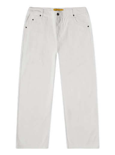 Džínsy Dime Baggy Denim Pant Off White Biela | DIMESU2334WHT