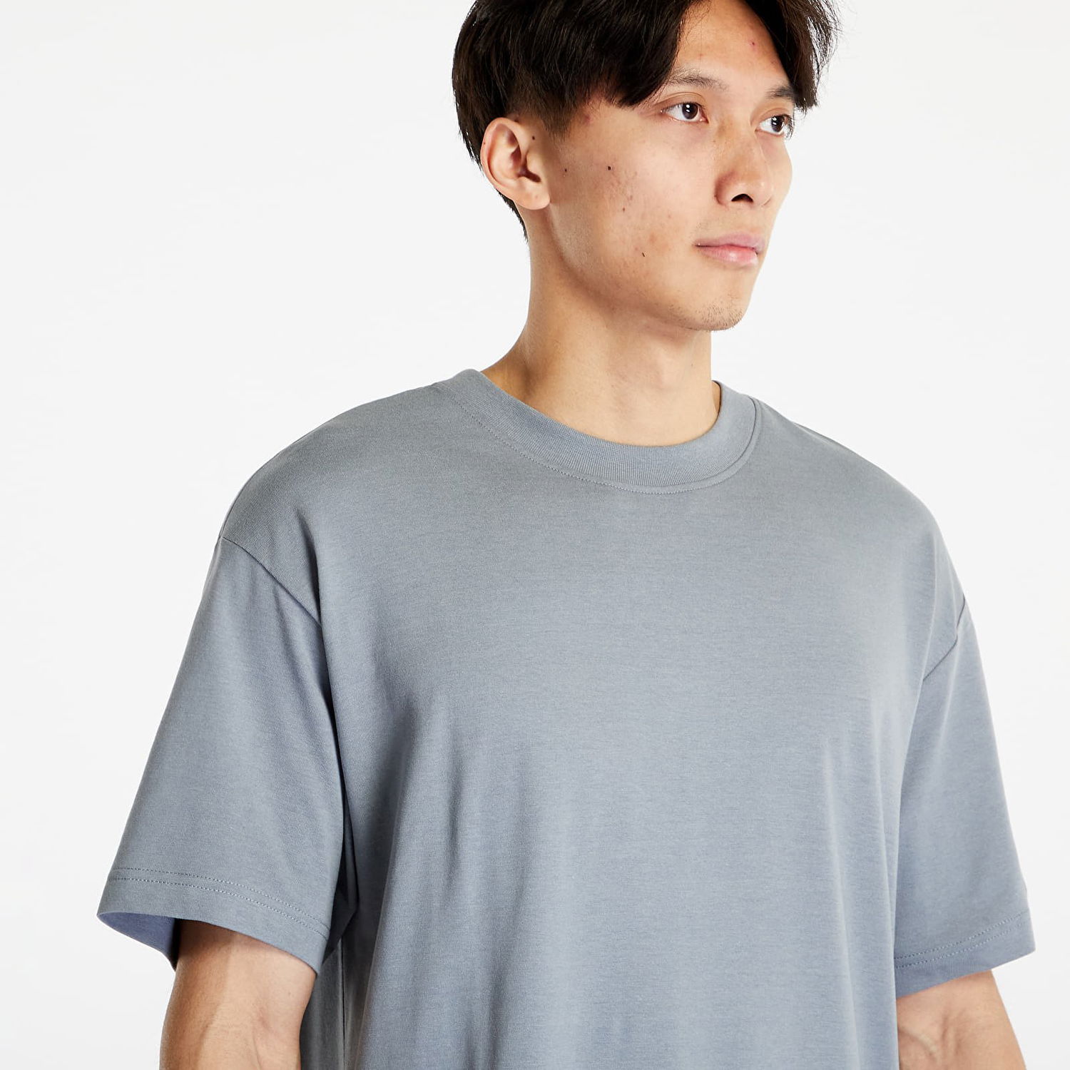 Tričko CALVIN KLEIN Logo Tab Long Length Short Sleeve Tee Šedá | J30J323152 PN6, 0