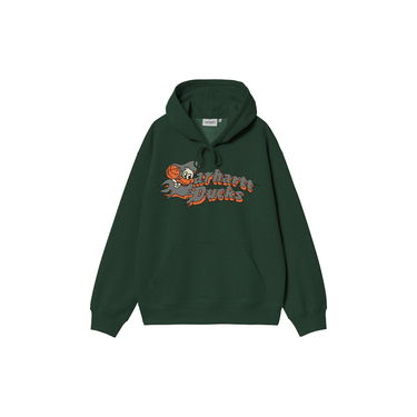 Mikina Carhartt WIP Carhartt WIP Flaming Ducks Graphic Hoodie Zelené | I034724_9, 3