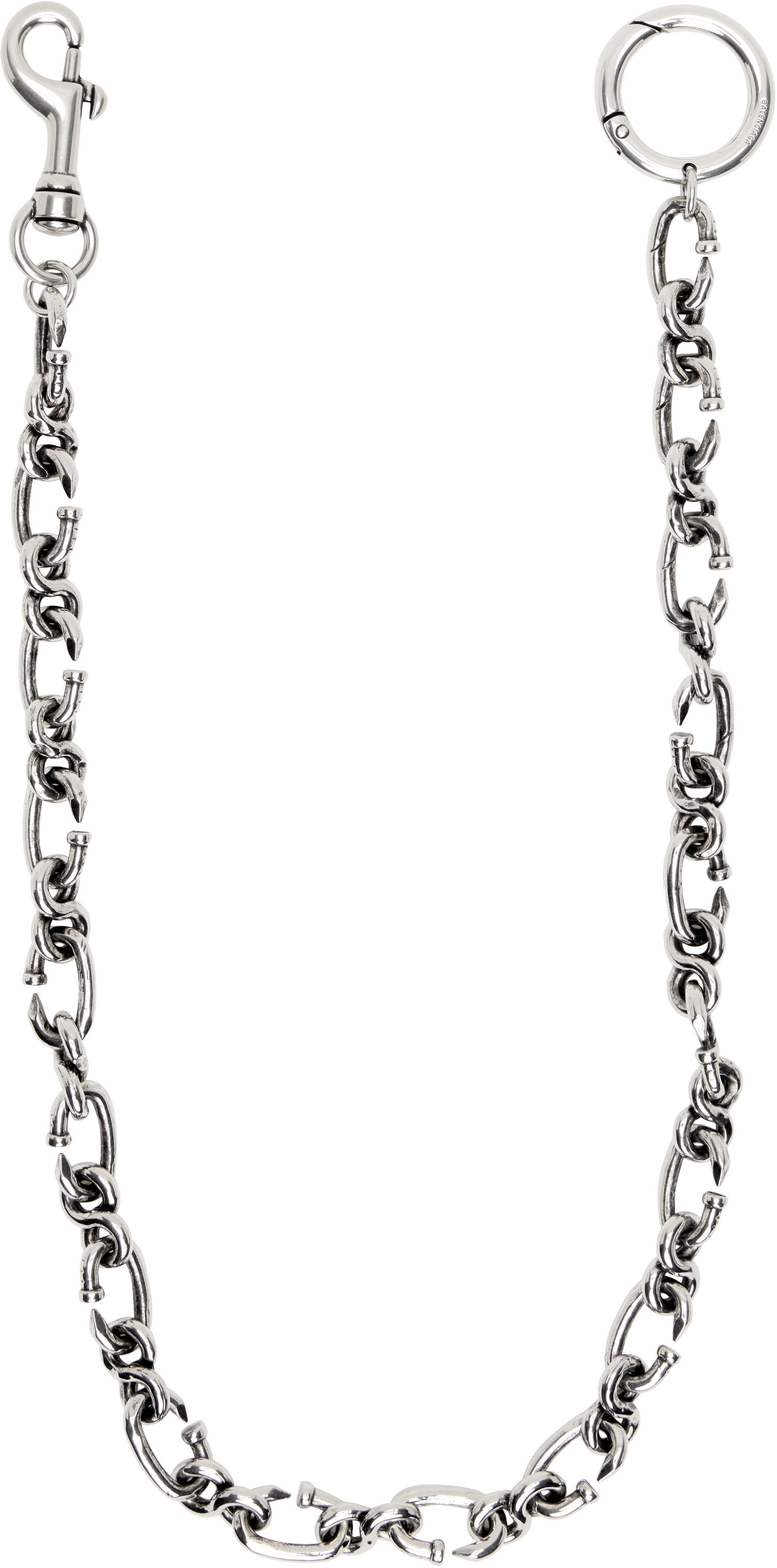 Kľúčenka Balenciaga Balenciaga Klub Trouser Wallet Chain Metalická | 815436TZZBI, 0