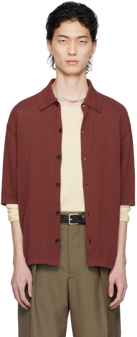 LEMAIRE Button Knit Shirt