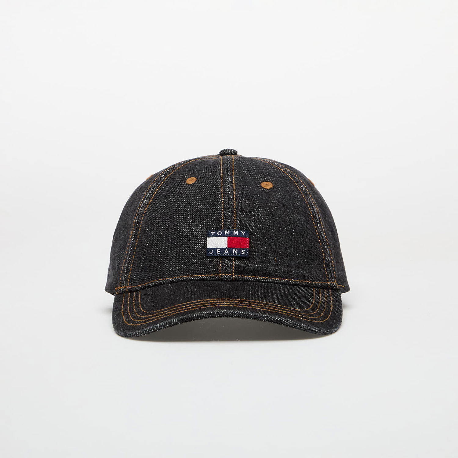 Šiltovka Tommy Hilfiger Tommy Jeans Heritage Denim Cap Čierna | AM0AM13535 1BJ, 0