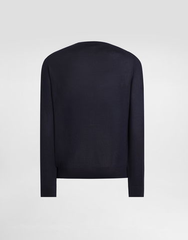 Sveter Dolce & Gabbana Dolce & Gabbana Cashmere Cardigan With Buttons Navy | GXV87TJBW05B6712, 1