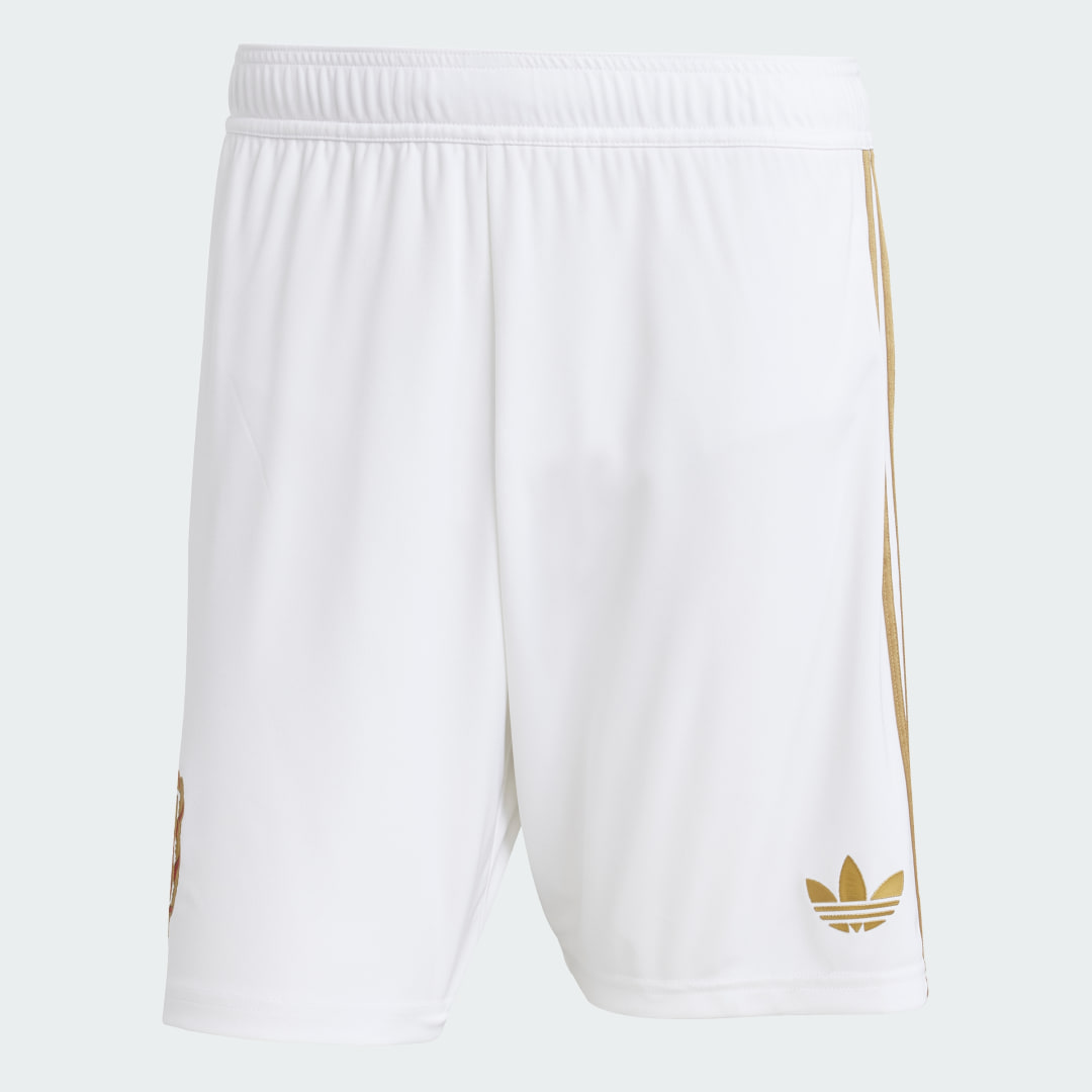 Šortky adidas Performance FC Bayern Anniversary Shorts Biela | KA7437, 0