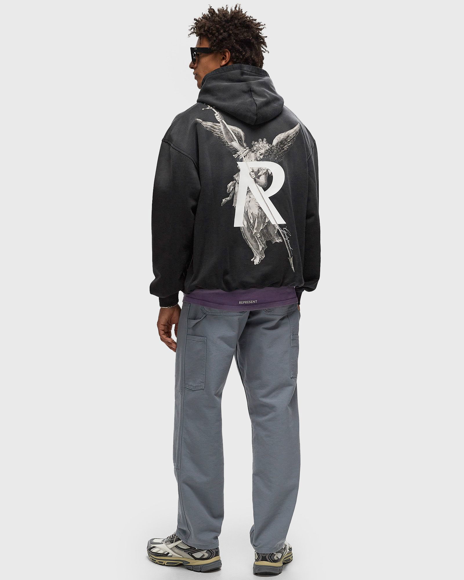 Angel Graphic Oversized Hoodie