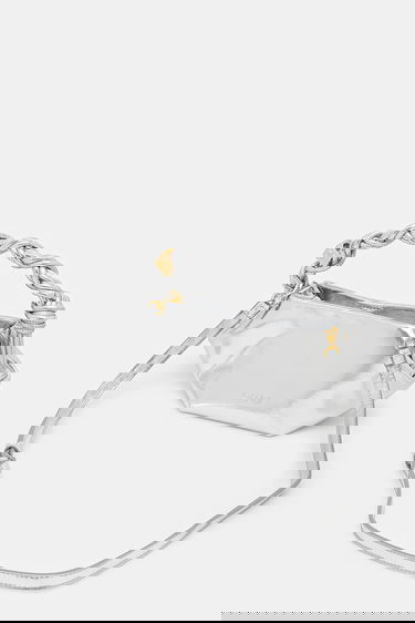 Kabelka GANNI Mini Bou Bag Metalická | A6595, 2