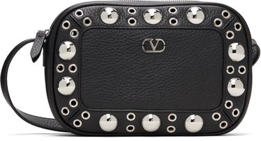 Taška cez rameno Valentino Garavani Nellcôte Studded Shoulder Bag Čierna | 7W2B0R74MJL, 0