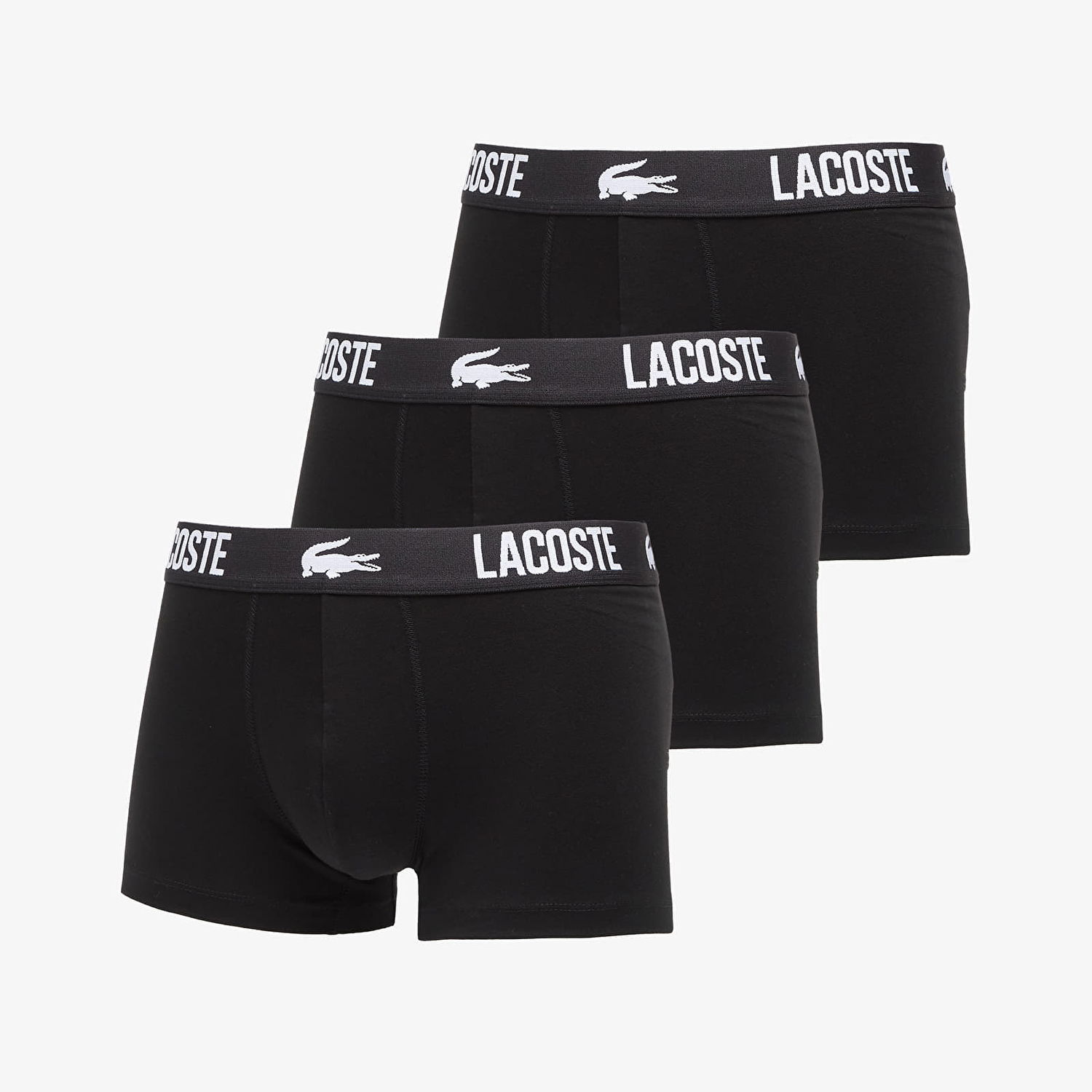 Boxerky Lacoste 3-Pack Trunk Black Čierna | 5H2393 031, 0