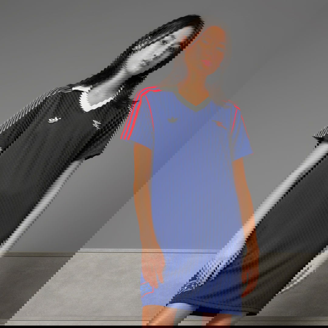 Šaty adidas Performance Arsenal Terrace Icons Dress Modrá | JF0565, 0