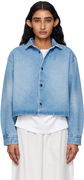 A.P.C. Sam Cropped Denim Shirt