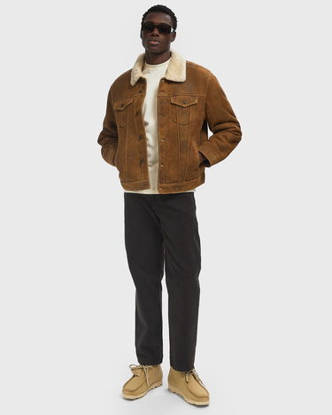 Bunda Polo by Ralph Lauren Shearling Trucker Jacket Hnedá | 710968200001, 1