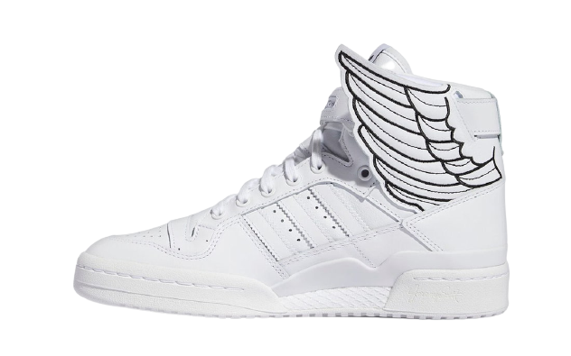 Tenisky a topánky adidas Originals Jeremy Scott x Forum Hi "Reverse Wings" Biela | GX9445, 0