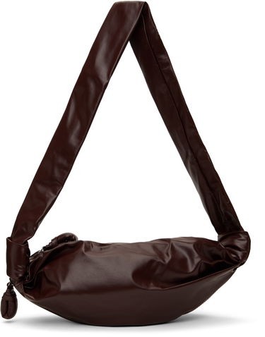 Kabelka LEMAIRE Small Soft Croissant Bag Vínová | BG0092 LL0028, 0