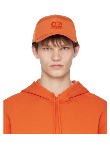 Šiltovka C.P. Company Goggle Cap Oranžová | 14CMAC146A-005904A