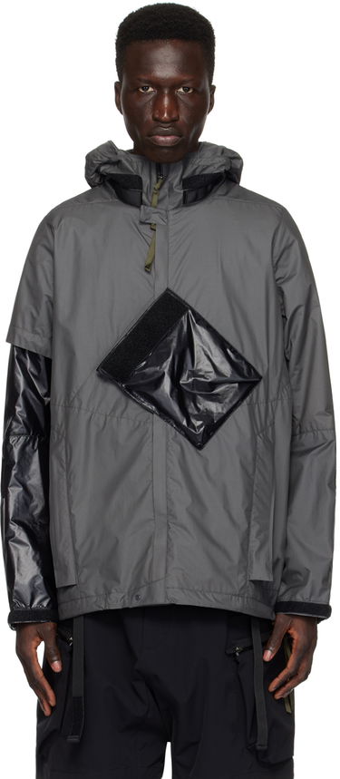 Vetrovka Acronym ACRONYM J36-WS Hooded Jacket Šedá | J36-WS, 0