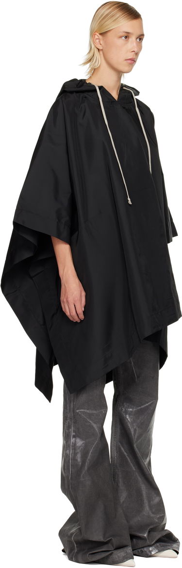 Mikina Rick Owens DRKSHDW Concordians Poncho Hoodie Čierna | DS02E7245 NCV, 1