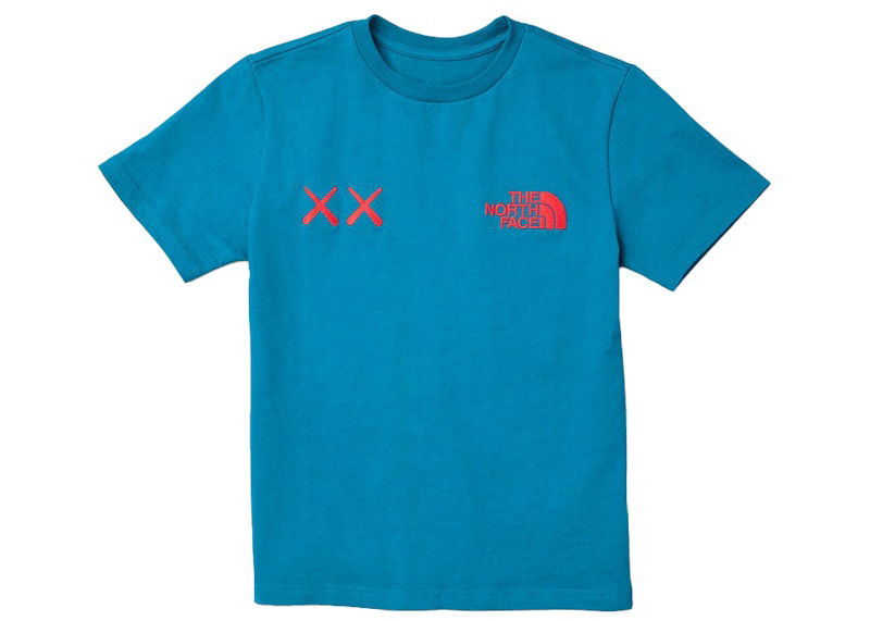 Tričko KAWS KAWS x The North Face Youth T-Shirt Modrá | NF0A7WLO, 0