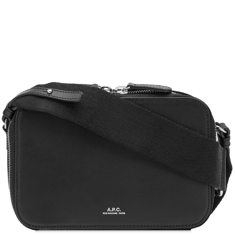 Ľadvinka A.P.C. Soho Camera Bag Čierna | PXAWV-M61695-LZZ, 0
