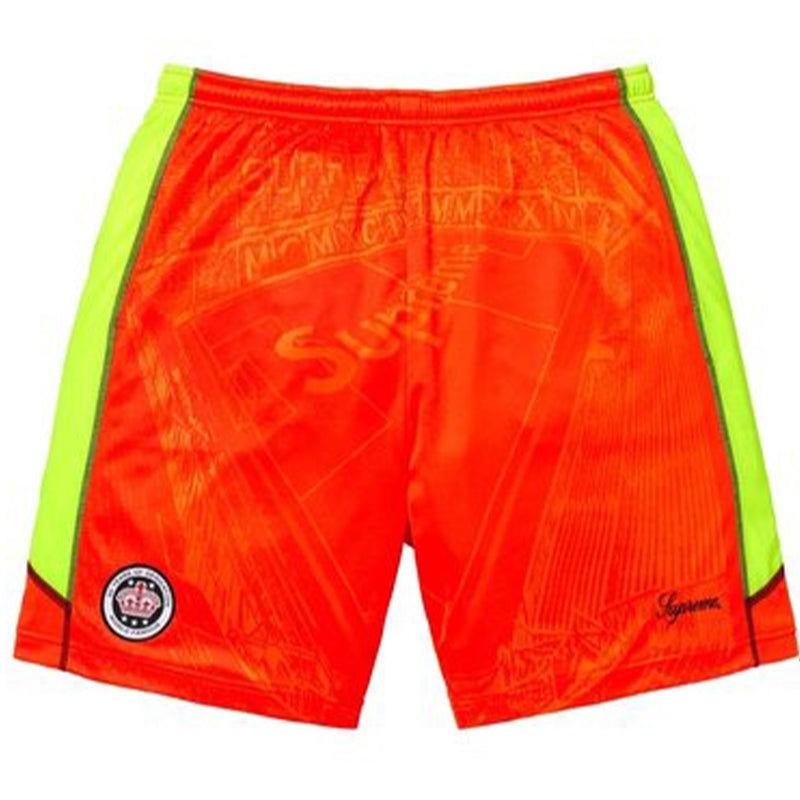 Šortky Supreme Jacquard Soccer Shorts Oranžová | SUP-SS24-294