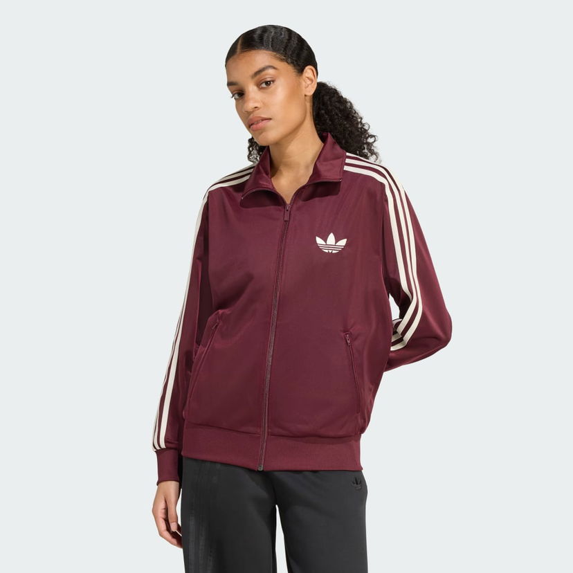 Bunda adidas Performance Adicolor Classics Firebird Track Top Vínová | KH1592