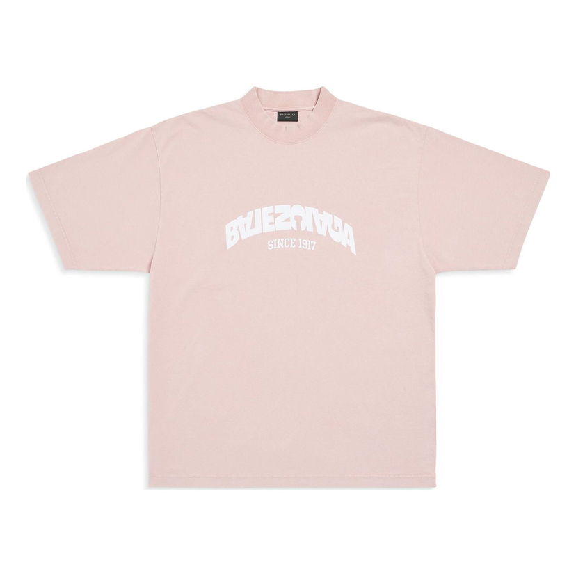 Tričko Balenciaga Back Flip T-Shirt Ružová | 764235TPVF95708