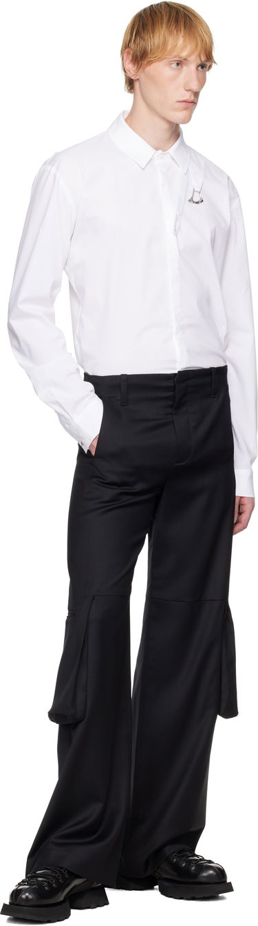 Košeľa HELIOT EMIL HELIOT EMIL Corrosion Shirt Biela | SS25_M_05_064_WHT02, 4