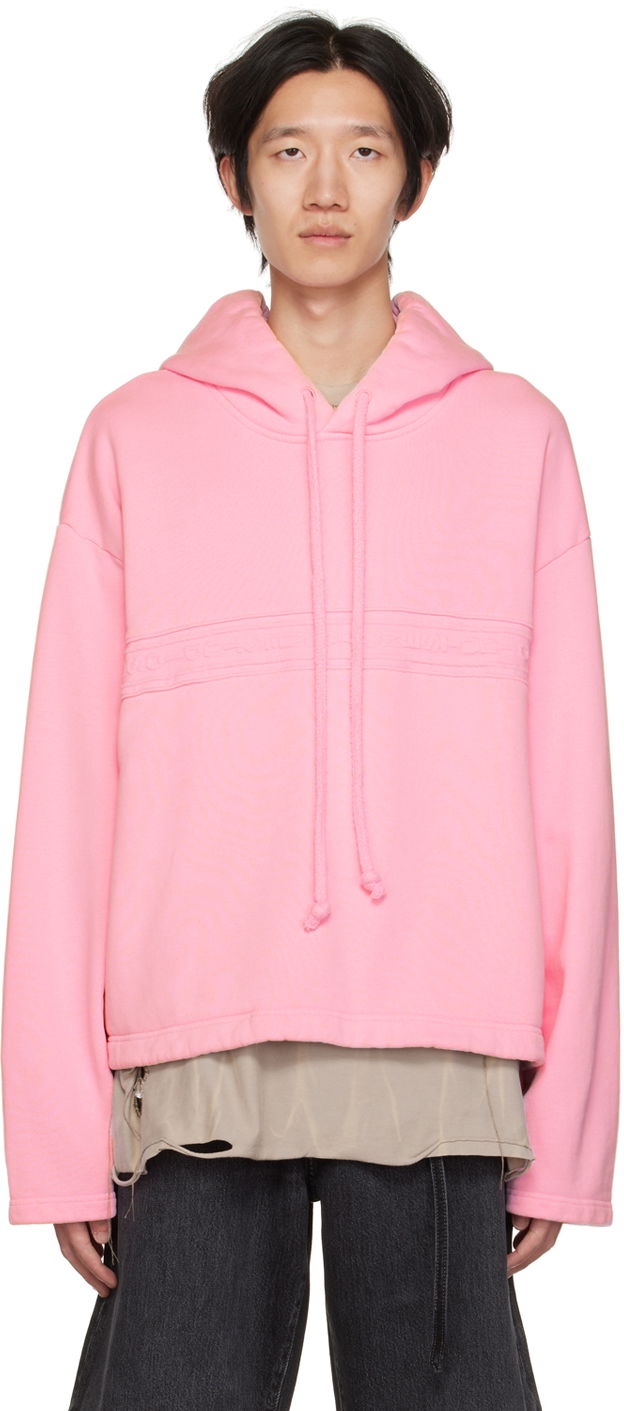 Mikina Acne Studios Farmy Hoodie Ružová | BI0173-, 0