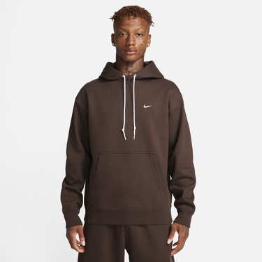 Mikina Nike Solo Swoosh Fleece Pullover Hoodie Hnedá | DX1355-237, 0