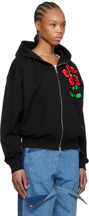 Mikina KENZO Kenzo Paris VERDY Edition Oversized Zip-Up Hoodie Čierna | FF52SW1864MF, 1