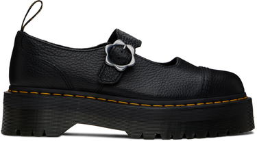Oblečenie Dr. Martens Dr. Martens Addina Flower Buckle Leather Platform Oxfords Čierna | 27644001, 0