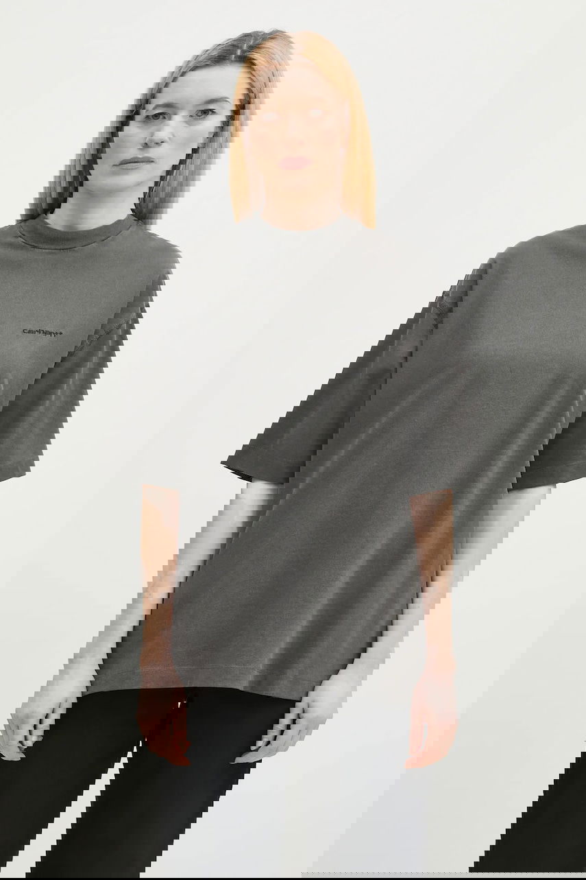 Tričko Carhartt WIP T-shirt Lumo Šedá | I034377.89GD, 0