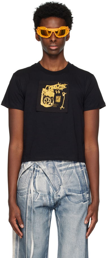 Tričko Ottolinger Ottolinger Patch Graphic T-Shirt Čierna | 1501408, 0