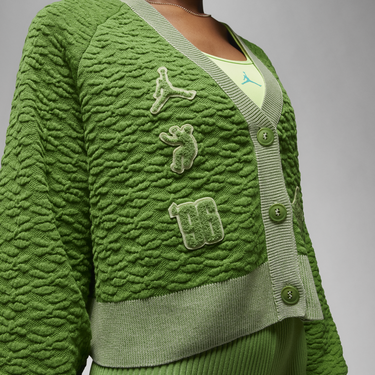 Sveter Jordan UNION x Bephies Beauty Supply Women's Cardigan Zelené | FD4250-377, 4