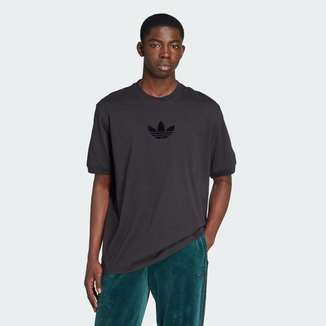 Tričko adidas Performance Adicolor Loose 2000s Cali T-Shirt Čierna | JW5913, 0