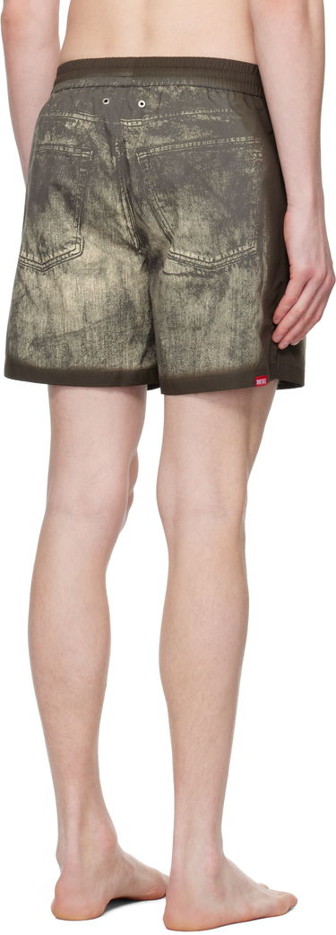 Plavky Diesel Diesel Rio-41-Dnm Swim Shorts Zelené | A17680-0HJBR-E7134, 2