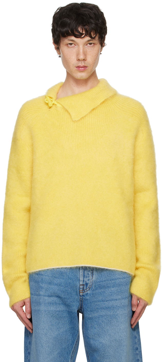 Sveter Jacquemus Yellow 'Le pull Marina' Sweater Žltá | 24H246KN511-2317, 0