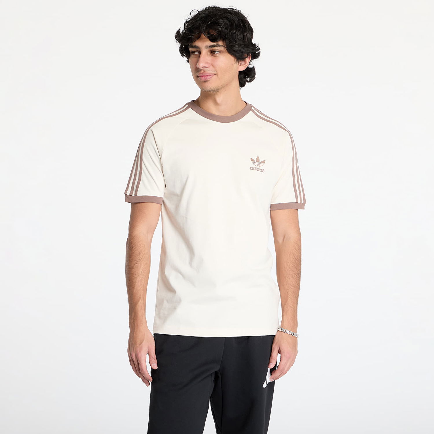 Tričko adidas Originals Adicolor Classics 3-Stripes T-Shirt Biela | JN7020, 0