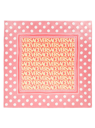 Šál Versace Polka Dot Scarf Ružová | 1001601_1A08227