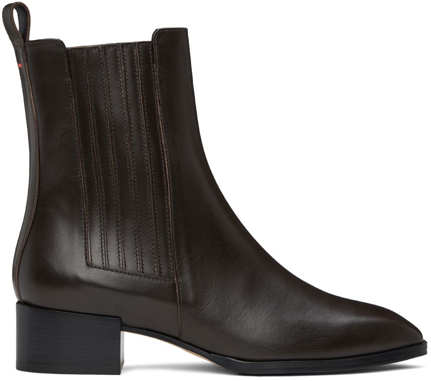 Oblečenie Aeyde Aeyde Neil Ankle Boots Hnedá | A11-AB-NOOS40BL-222-953-001, 0
