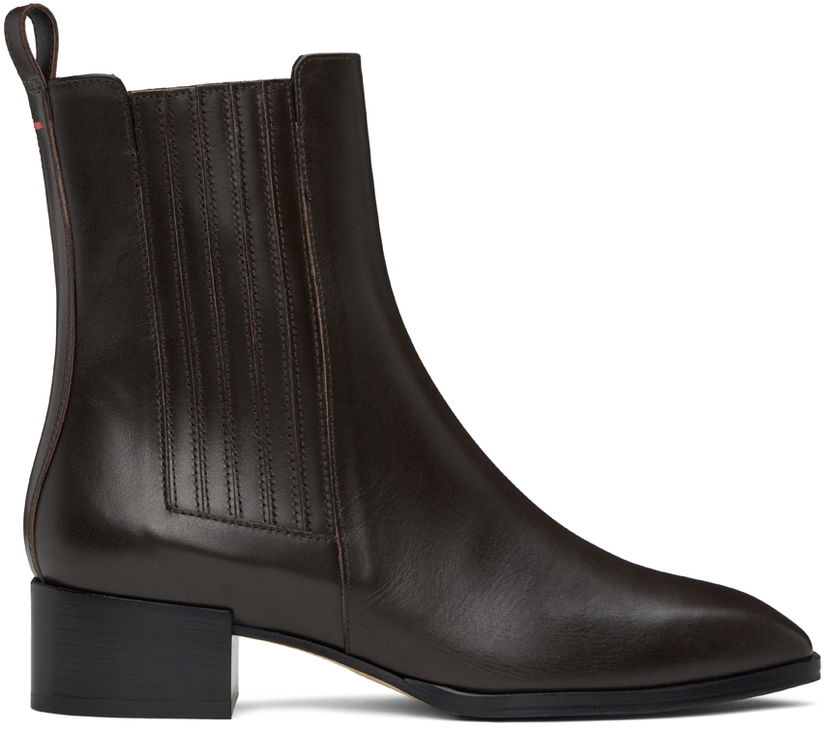 Oblečenie Aeyde Aeyde Neil Ankle Boots Hnedá | A11-AB-NOOS40BL-222-953-001