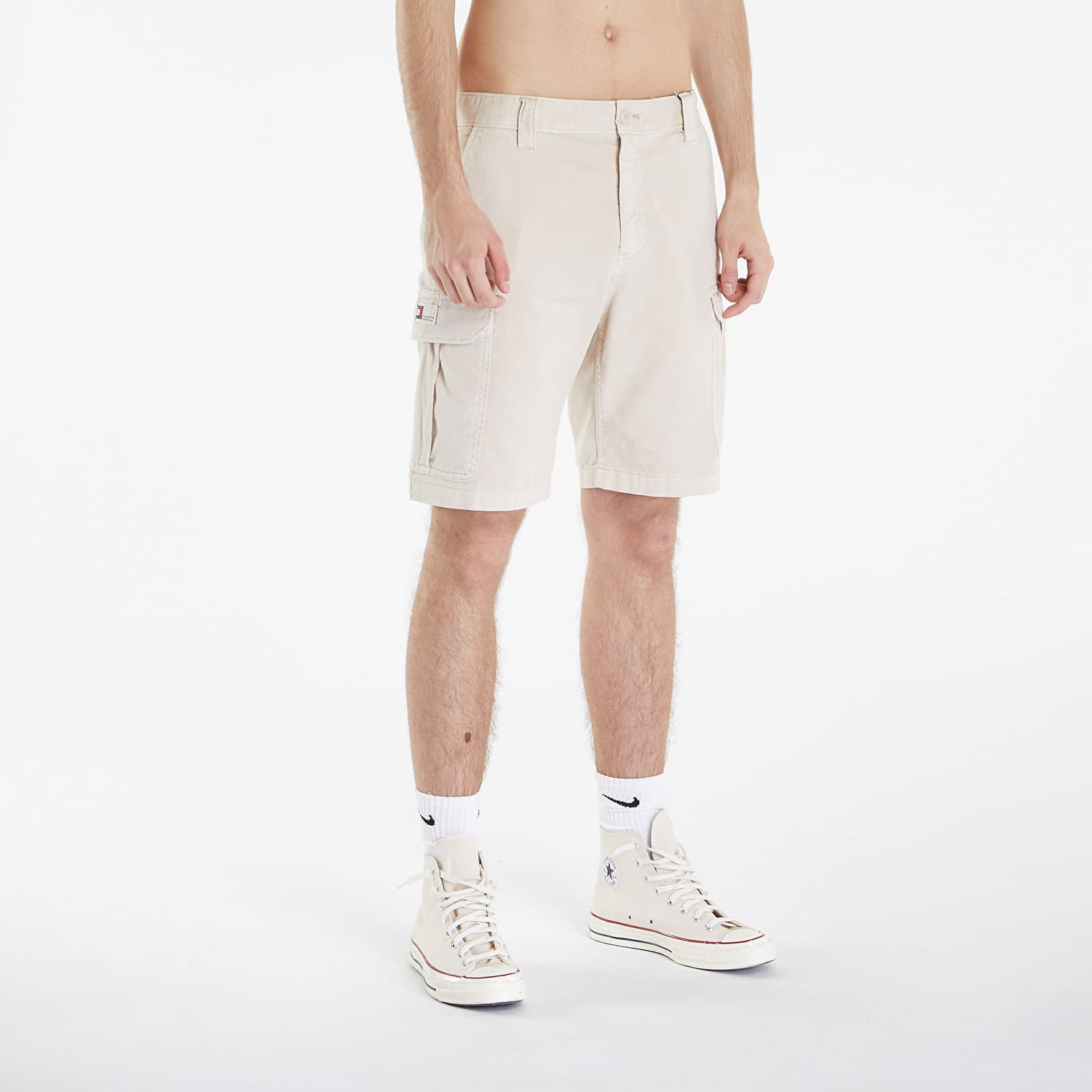 Šortky Tommy Hilfiger Ethan Cargo Shorts Beige Béžová | DM0DM18809 ACG, 0