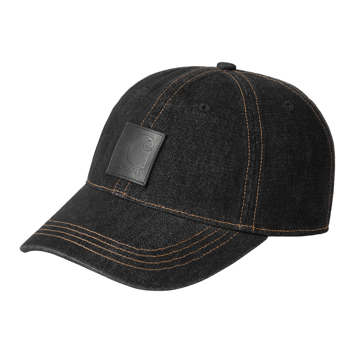 Šiltovka Carhartt WIP Bleached Denim Baseball Cap Čierna | I034471_6, 0