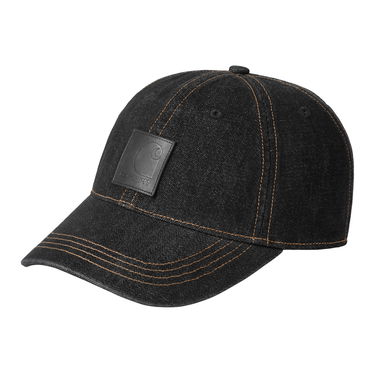 Šiltovka Carhartt WIP Bleached Denim Baseball Cap Čierna | I034471_6, 0