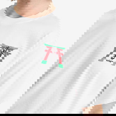 Tričko EDWIN Torii Graphic T-Shirt Biela | I035003-0200, 5